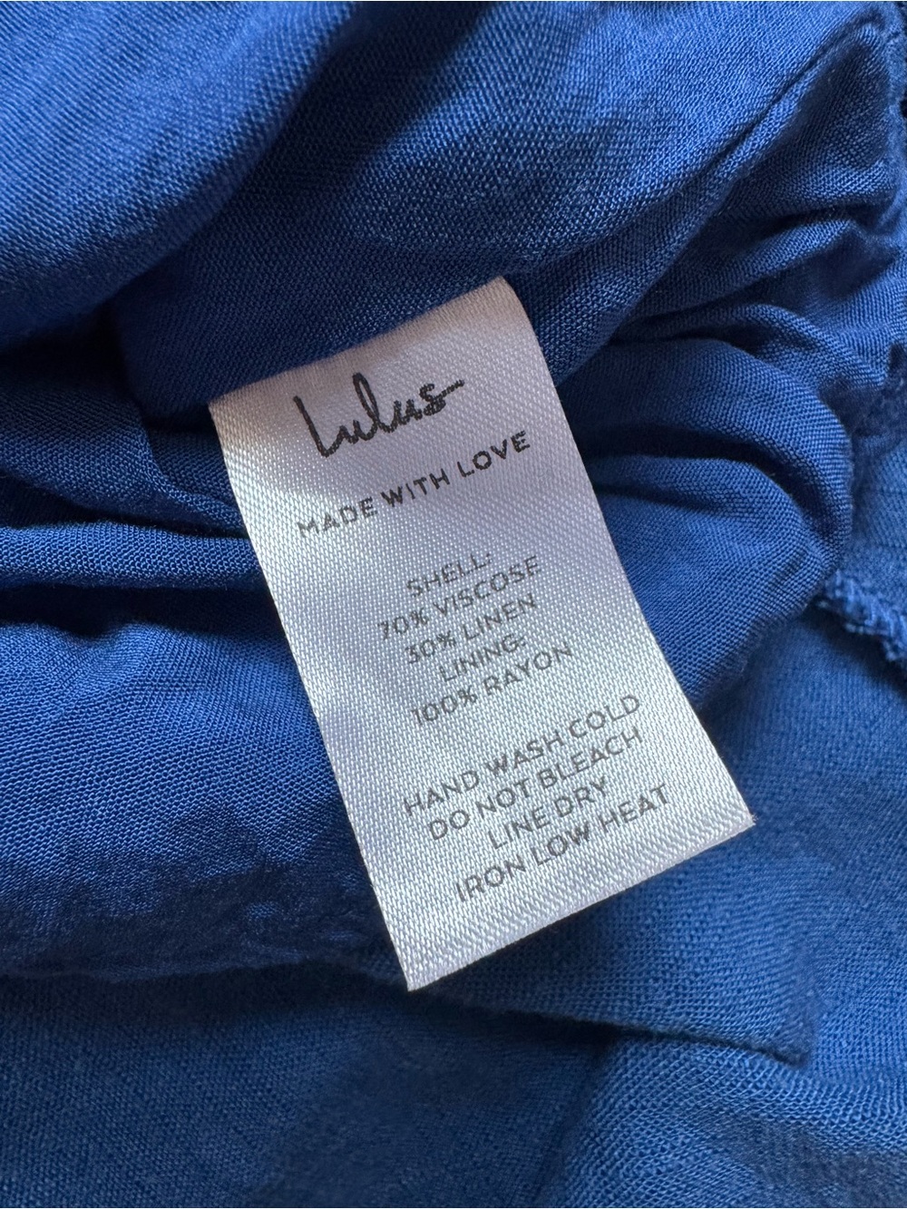 LULUS Days Like This Royal Blue Sleeveless Ruffled Mini Dress S - Picture 12 of 13